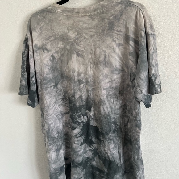 Vintage 90s The Mountain Native American T Shirt XL Blue Crewneck Craig Tennant - Picture 8 of 8